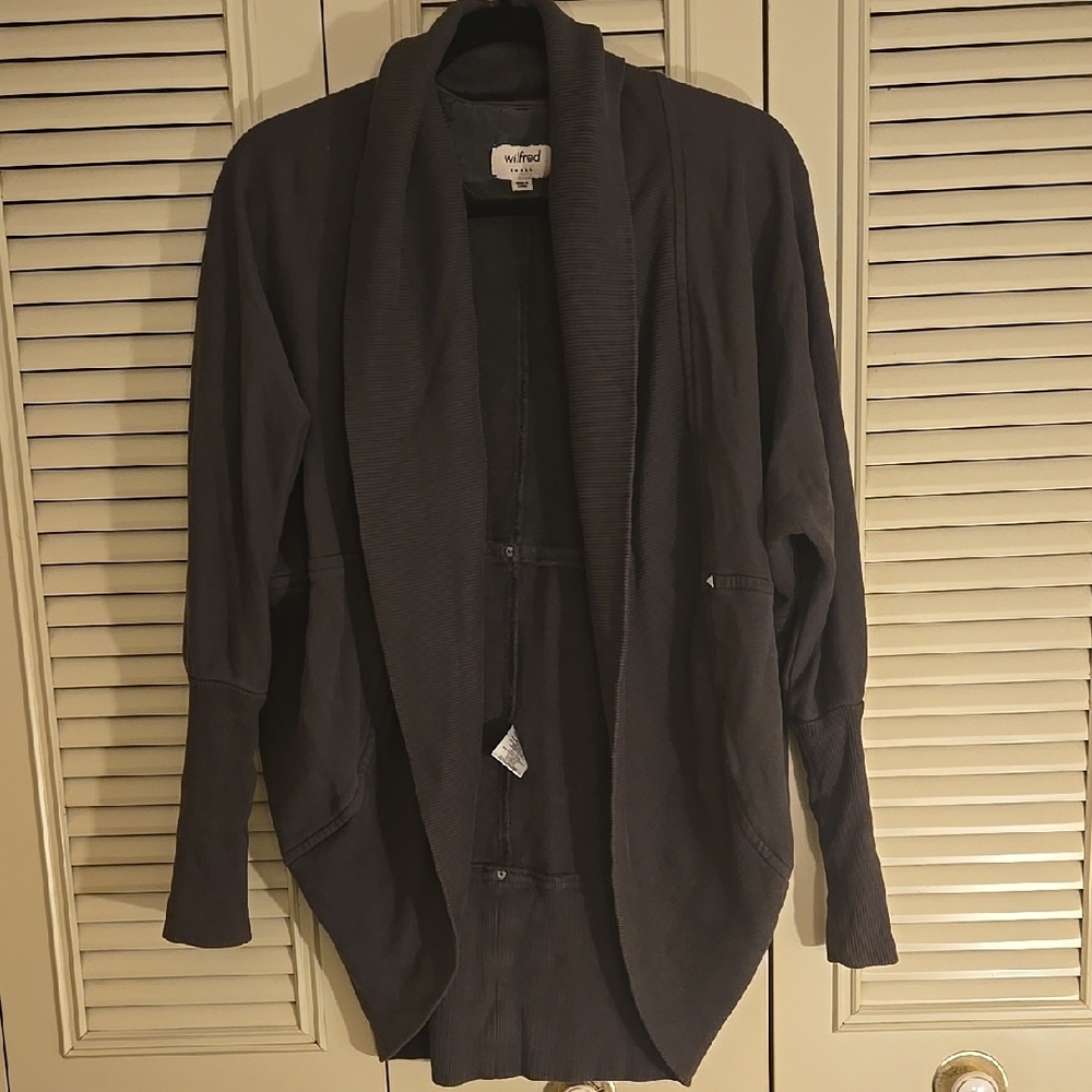 Wilfred - Dark Gray - Diderot Cocoon Cardigan - Size S